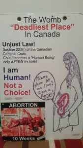 Deadliest place in Canada is the womb of a woman